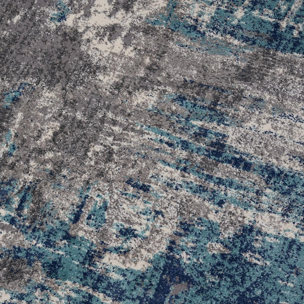 Artistic Area Rug, D.Blue - L.Blue 2X3 - OurOwnHaven