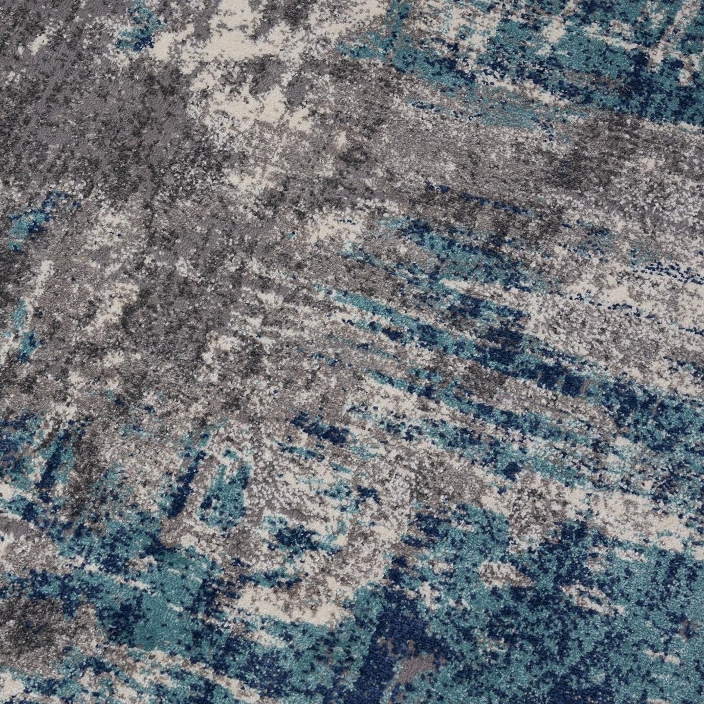 Artistic Area Rug, D.Blue - L.Blue 2X3 - OurOwnHaven
