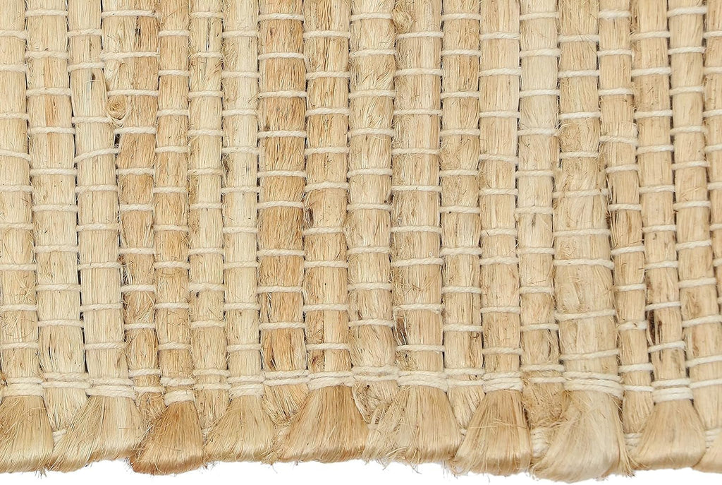 Handmade Natural Jute Table Runner – Eco - Friendly Boho Table Decor for Dining, Weddings & Parties (13”×72”) - OurOwnHaven