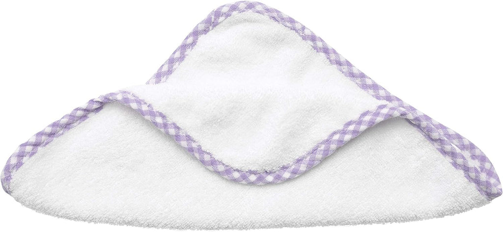 Premium Hooded Baby Towels for Girls – Organic Bamboo Viscose Bath Towel & Washcloth Set, Ultra-Soft & Absorbent (Purple)