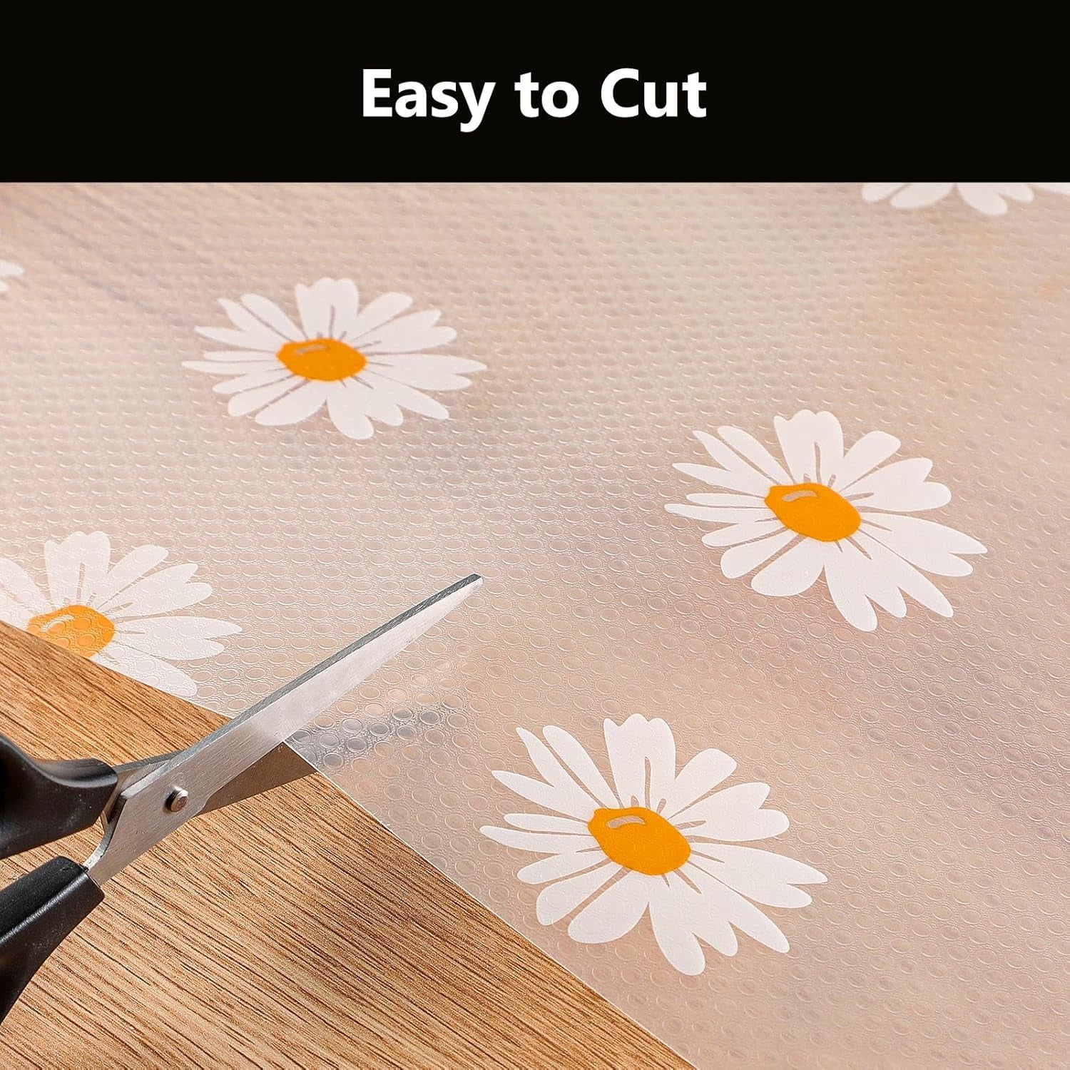 Kitchen Shelf & Drawer Liners – Waterproof, Oil - Proof Non - Adhesive EVA Cabinet Liner, Washable Floral Design (11.8”×118”) - OurOwnHaven