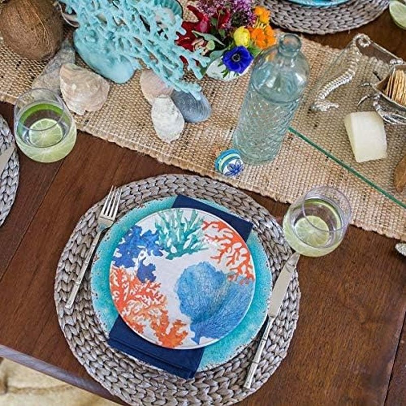 Handmade Natural Jute Table Runner – Eco - Friendly Boho Table Decor for Dining, Weddings & Parties (13”×72”) - OurOwnHaven