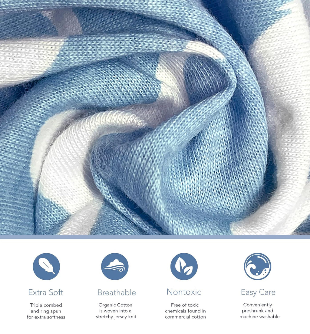 Organic Cotton Jersey Bassinet Sheets (3 - Pack) – Stretch Fit for Halo, Snoo, Graco & Standard Bassinets, Ultra - Soft & Breathable - OurOwnHaven