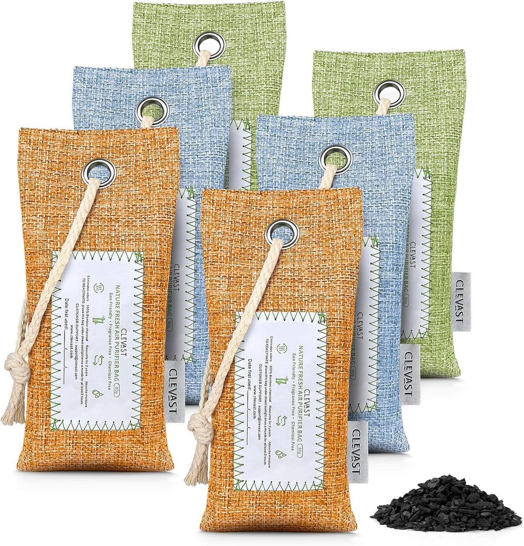 Bamboo Charcoal Air Purifying Bags - OurOwnHaven