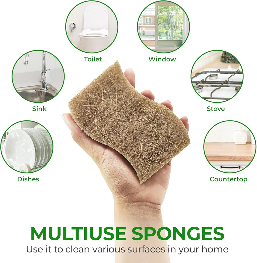 Eco - Friendly Kitchen Sponge Set - OurOwnHaven