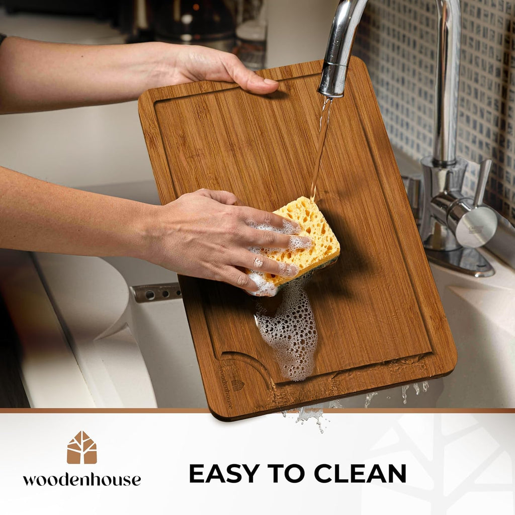 Elegant Bamboo Cutting Board Set - OurOwnHaven