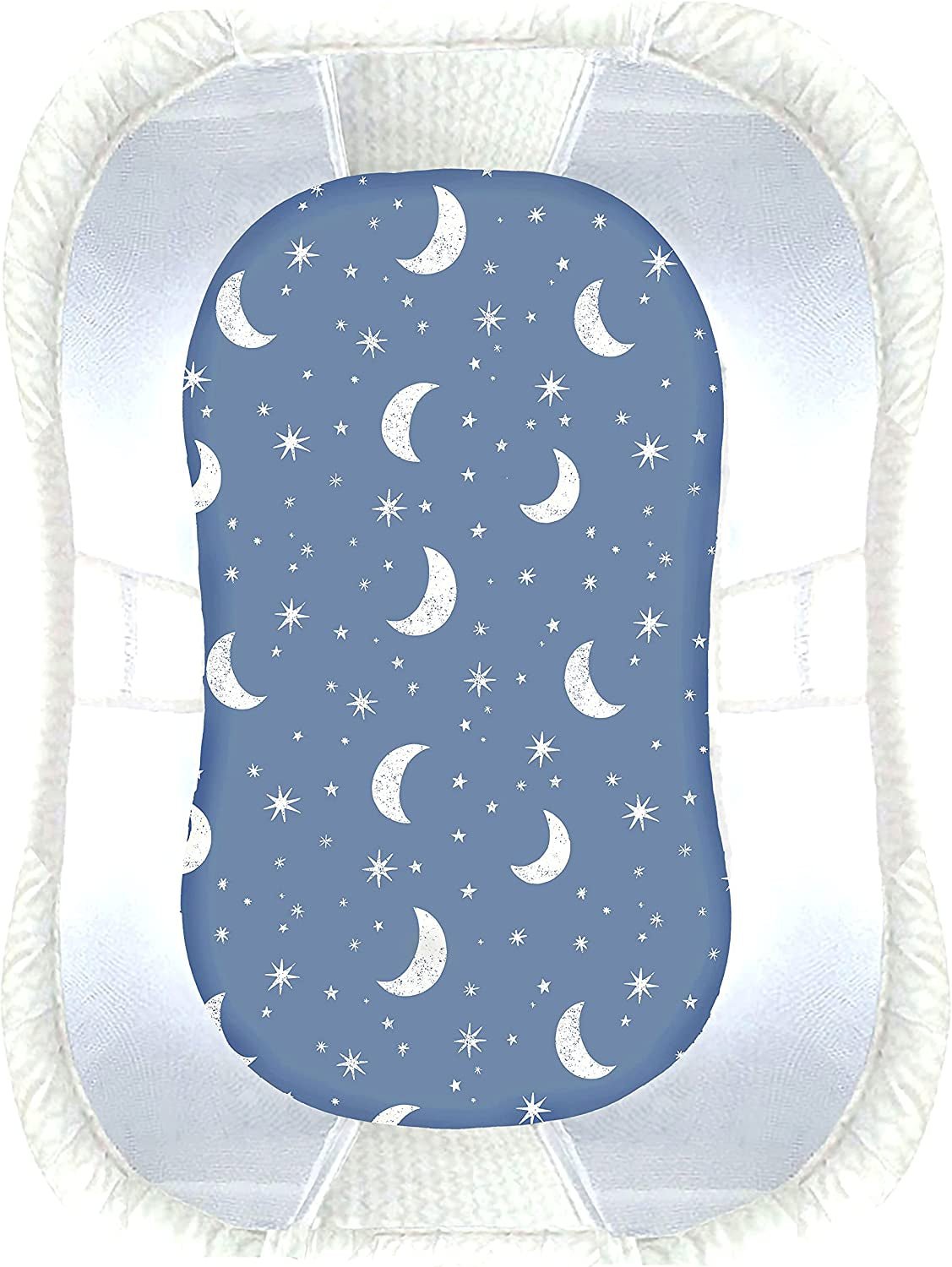 Organic Cotton Jersey Bassinet Sheets (3 - Pack) – Stretch Fit for Halo, Snoo, Graco & Standard Bassinets, Ultra - Soft & Breathable - OurOwnHaven