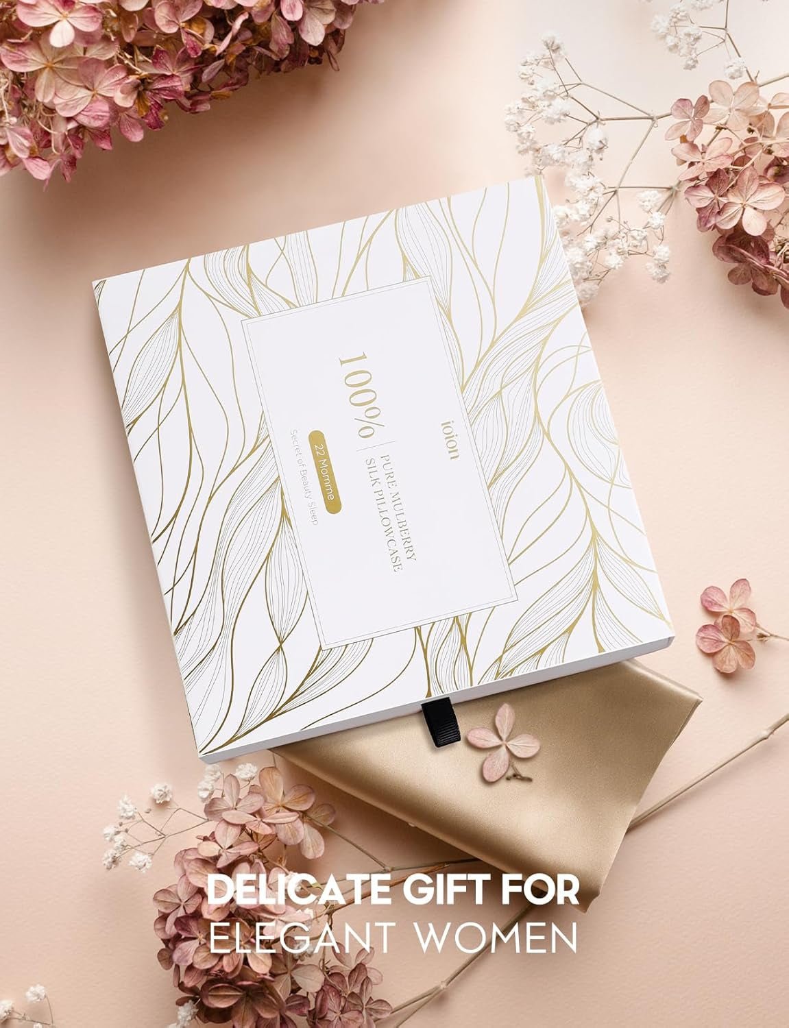 100% Pure Mulberry Silk Pillowcase for Hair & Skin - 22 Momme 6A High - Grade Fibers - Anti - Aging, Anti - Sleep Crease, Cooling Satin Pillowcases with Hidden Zipper, Best Gift Idea (Standard 20X26 Inches) - OurOwnHaven